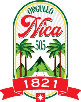STICKER ORGULLO NICA 505