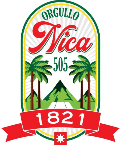 STICKER ORGULLO NICA 505